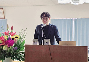 秋本薫社長、松下雄哉社長に特別ご講演