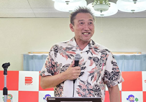 有限会社香取感動マネジメントの香取貴信氏にこ講演いただきました