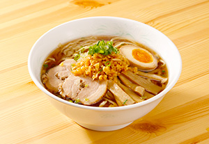 ラーメン×しょうがフレーク