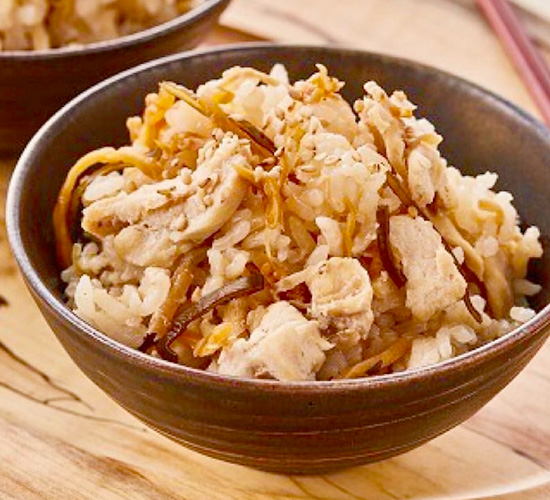 炊き込みご飯×おかずしょうが