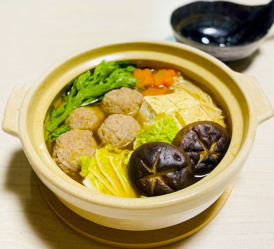 しょうがフレーク入り肉団子