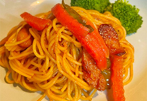 さくら大根ナポリタン