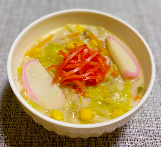 しょうがちゃんぽんスープ