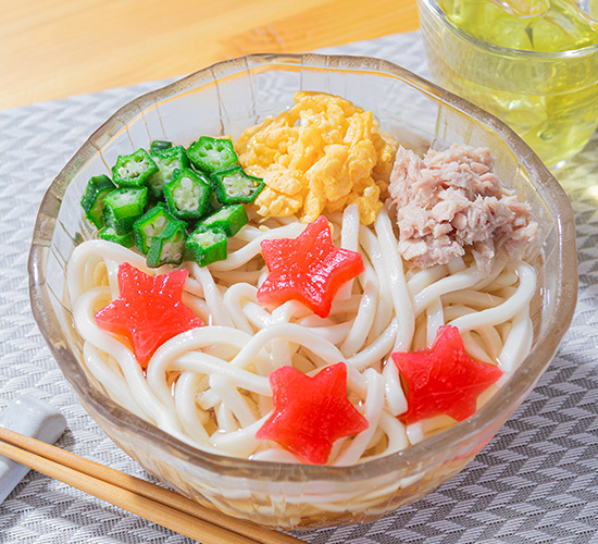 さくら大根入りサラダうどん