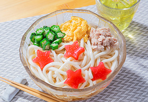 さくら大根入りサラダうどん