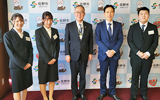 令和4年度入社式【ご挨拶回り】