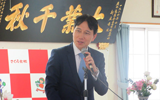 令和8年度入社式【社長祝辞】